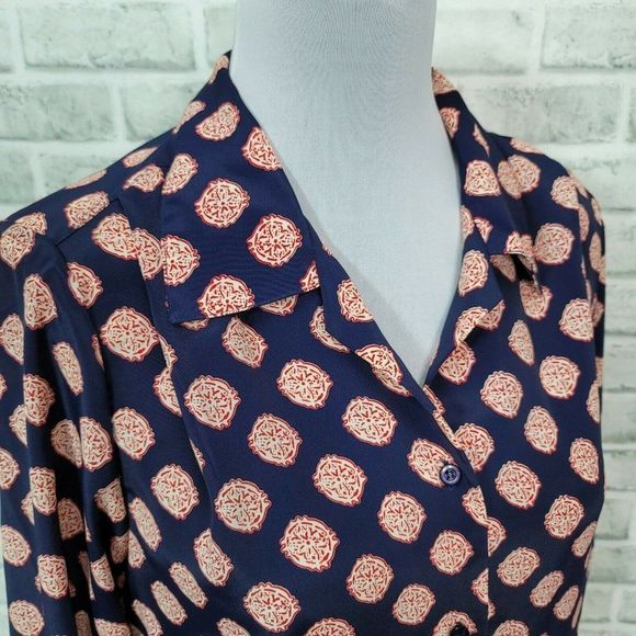 Vintage Worthington Essentials Navy‎ Long Sleeve - Picture 3 of 7